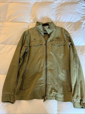 LRG Olive Green Military Field Jacket
